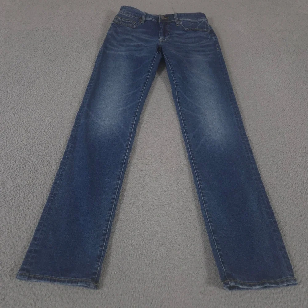 American Eagle Jeans Mens 29x34 Blue Slim Straight Next Level Flex Stretch Denim